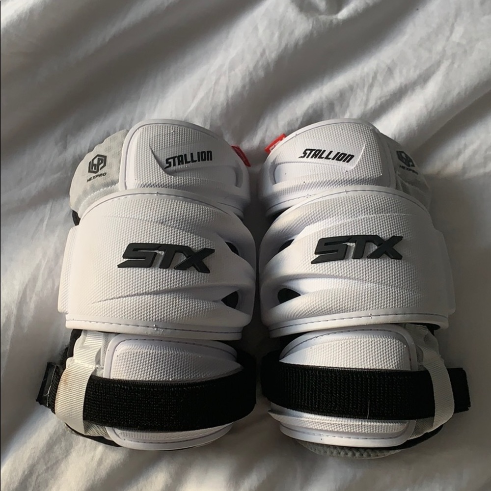 STX lacrosse arm pads large EUC
